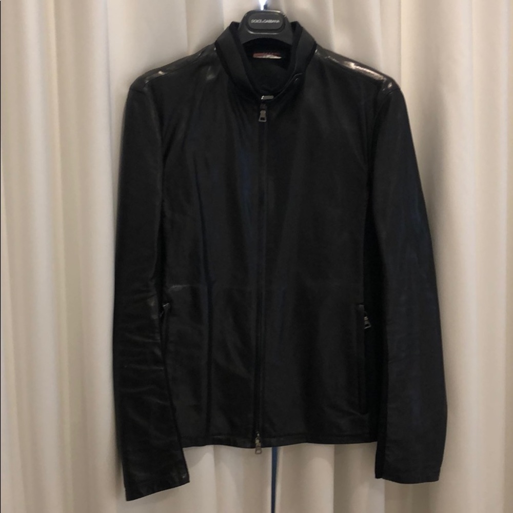 Men’s Prada Leather Jacket